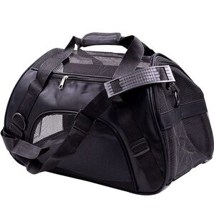 PORTABLE Foldable Cat/Dog Transport Bag Carrier Bag Mesh Breathable Travel Bag